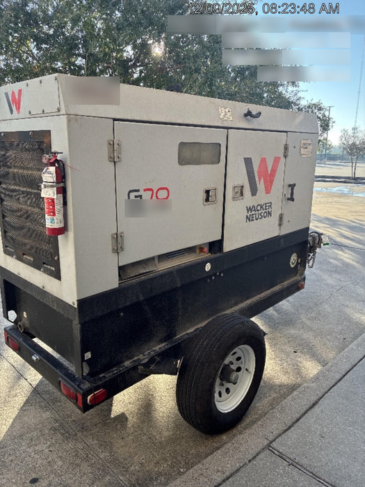 2019 WACKER NEUSON G70