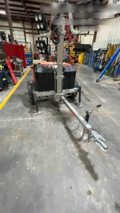 2024 Wanco WLTT-4MM4K Diesel, Deep Sea Controller, Shore Power Plug, Auto Start, (4) 350W LED Floodlights, 4kW Generator, 60 Gal Fuel Tank, 2" Ball, T3