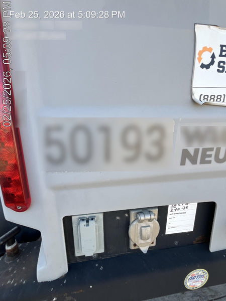 2019 Wacker Neuson LTV6L-MH Mobile Light Tower w/Fuel Level Sensor Installed