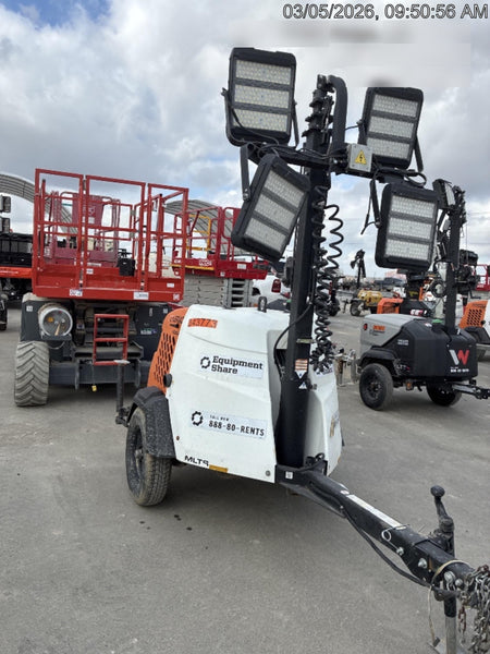 2023 Generac MLT2 Diesel, Flex Switch 120V Input, Powerzone Controller, (4) 320W LED Lights, 4kW Generator, 39.9 Gal Fuel Tank, 2" Ball, T3