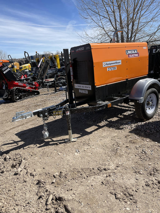 2022 Lincoln Electric LE400 Kubota V1505, Trlr, Cable Rack, Light Kit, ES Decals, T3