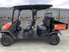 2021 Kubota RTV-X1140W-H Plastic Canopy, Windshield Acrylic Clear, LED Strobe Light, Wire Harness Kit, Back up Alarm