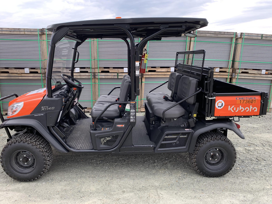 2021 Kubota RTV-X1140W-H Plastic Canopy, Windshield Acrylic Clear, LED Strobe Light, Wire Harness Kit, Back up Alarm
