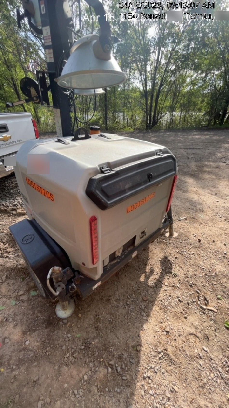 2019 Wacker Neuson LTV6L-MH Wacker Neuson LTV6L Mobile Light Tower w/Fuel Level Sensor Installed