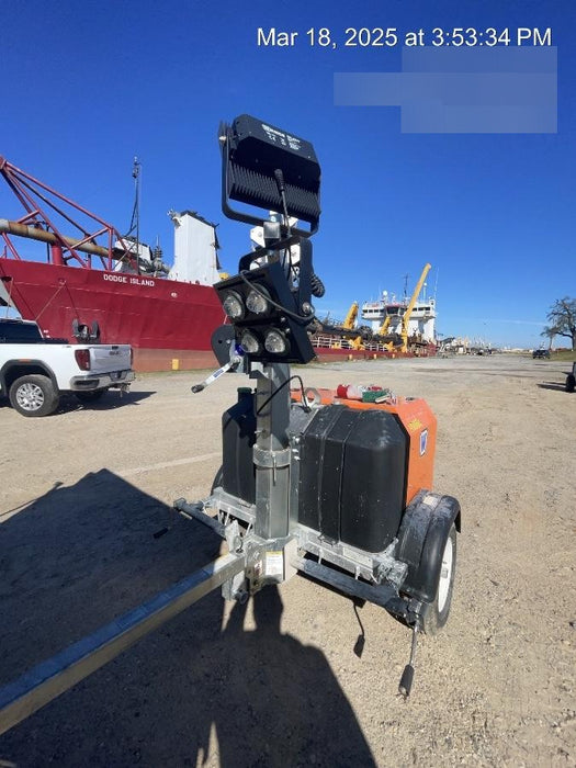 2023 Wanco WLTT-4MM4K Diesel, Deep Sea Controller, Shore Power Plug, Auto Start, (4) 350W LED Floodlights, 4kW Generator, 60 Gal Fuel Tank, 2" Ball, T3