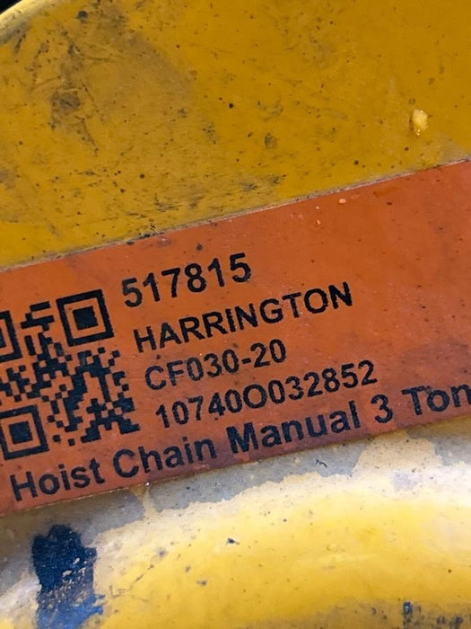 2025 HARRINGTON CF030-20