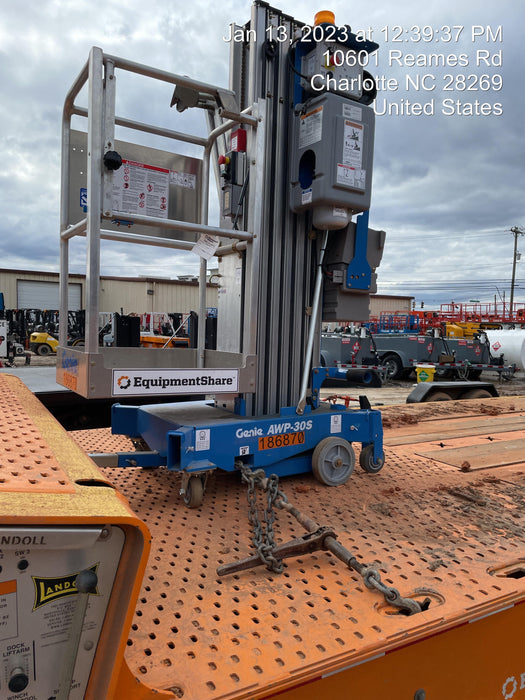 2021 GENIE AWP-30S DC