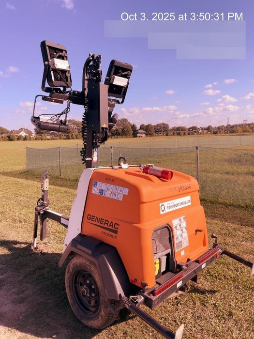 2024 Generac MLT2 Diesel, Flex Switch 120V Input, Powerzone Controller, 
(4) 320W LED Lights, 4kW Generator, 39.9 Gal Fuel Tank, 2" Ball, T3