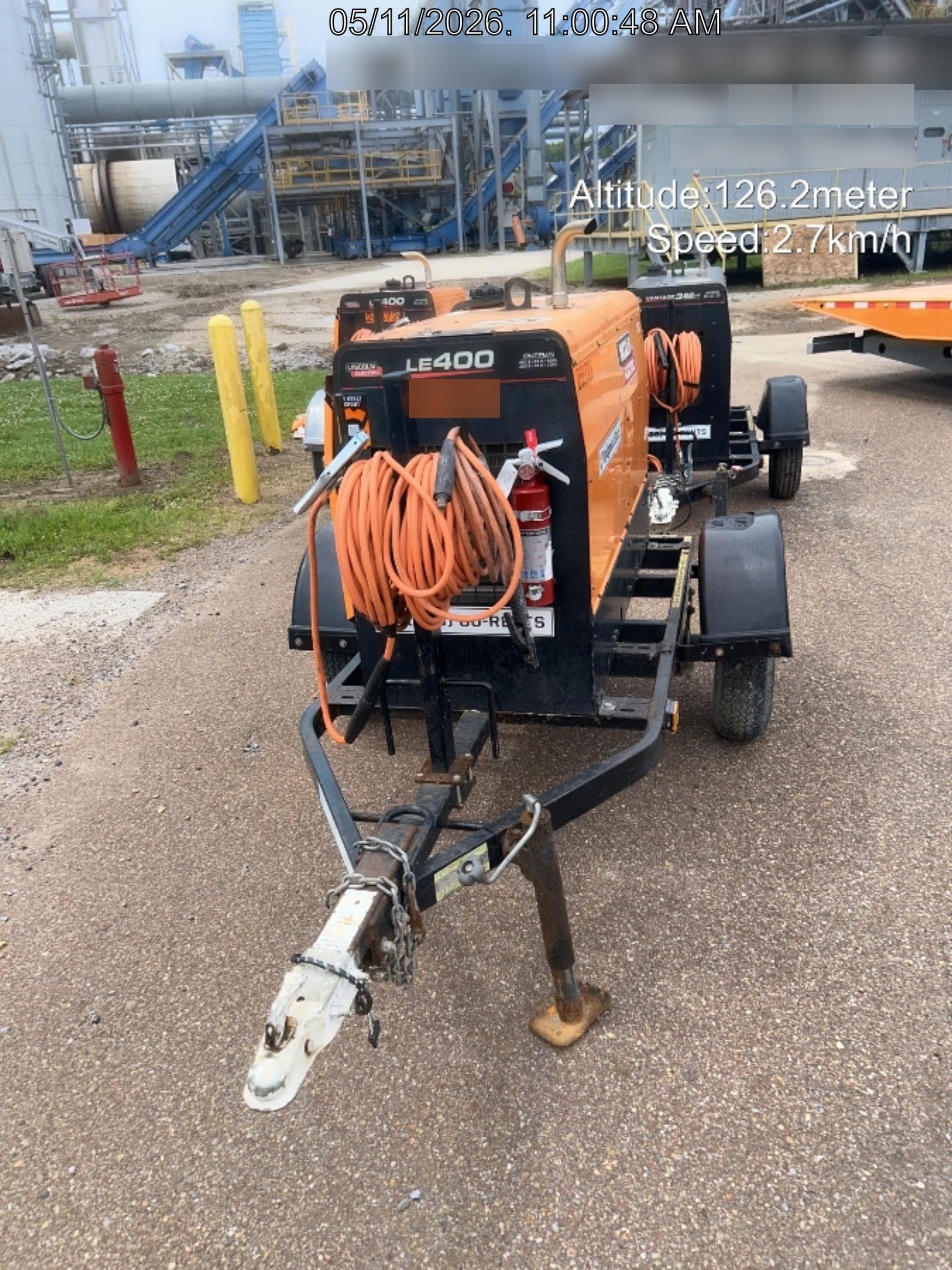 2022 Lincoln Electric LE400 Kubota V1505, Trlr, Cable Rack, Light Kit, ES Decals, T3