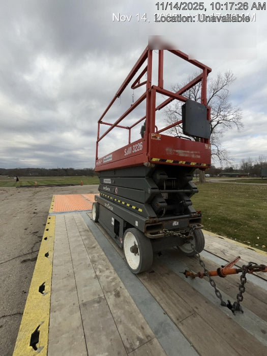 2017 Skyjack SJIII-3226 Standard Rental Specs