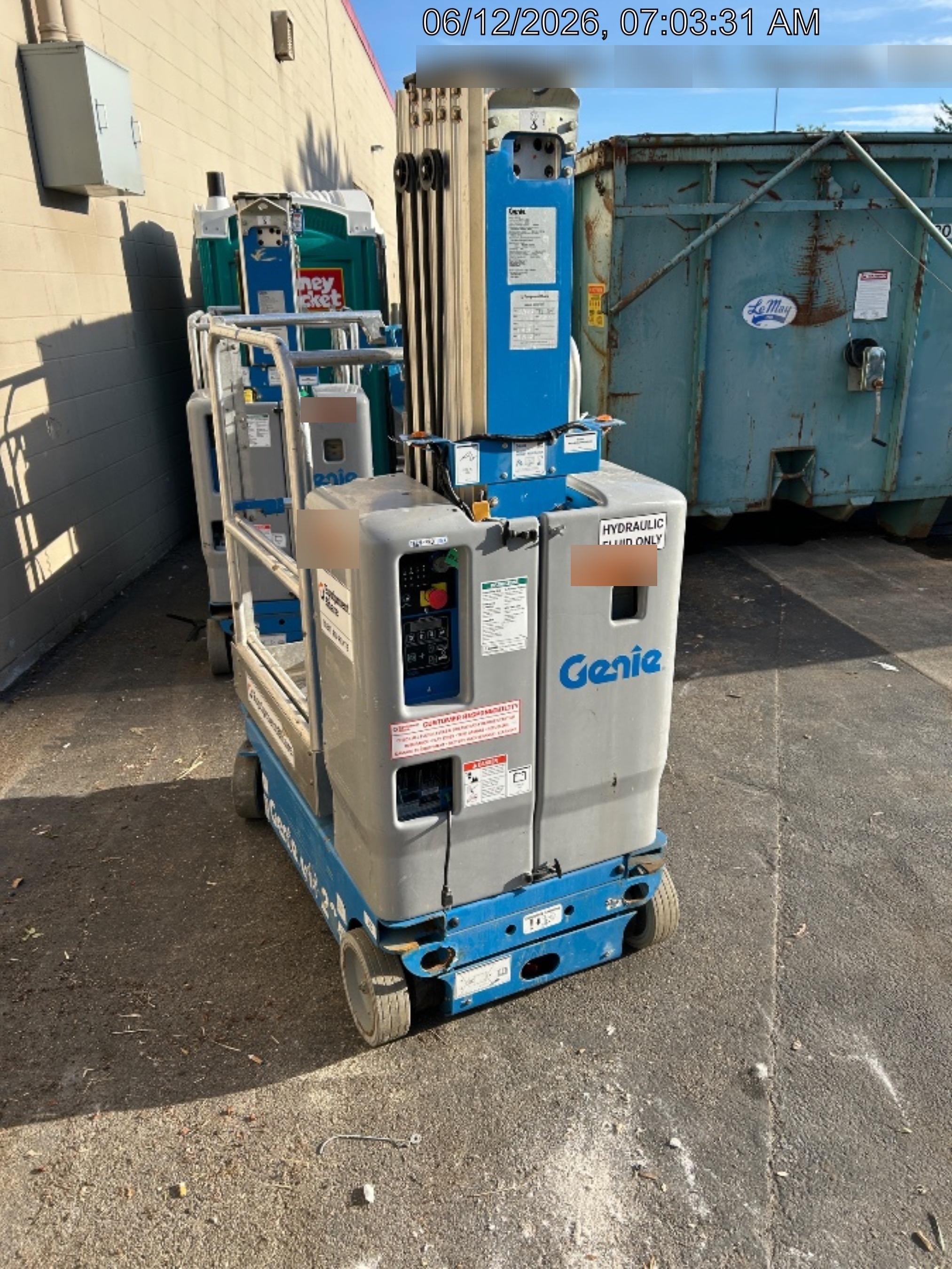 2019 GENIE GR-20