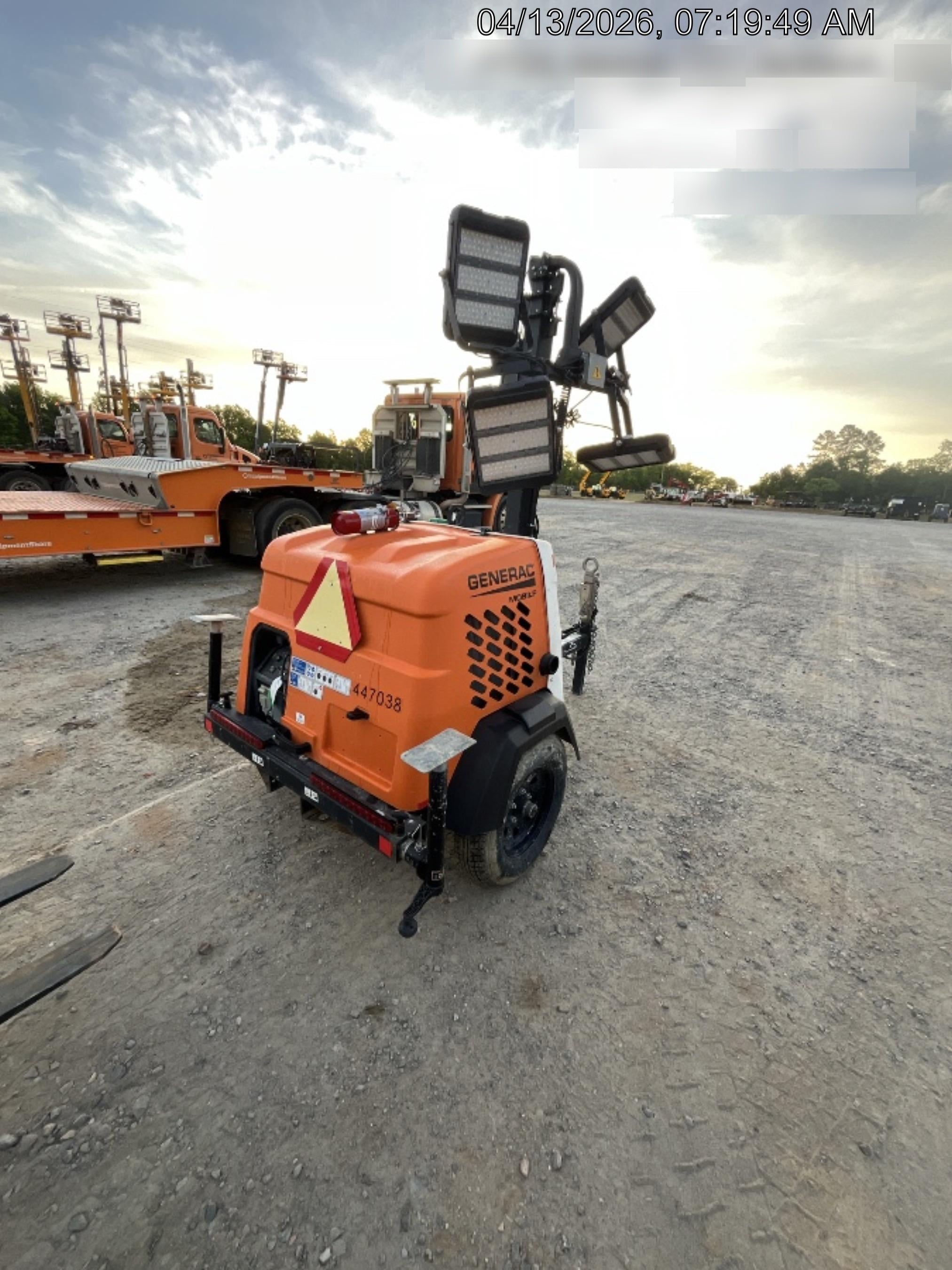 2024 Generac MLT6SKDS-STD4 ELEC WINCH Diesel, Electric Winch Mast, Powerzone Controller, (4) 320W LED Lights, 4kW Generator, 39.9 Gal Fuel Tank, 2" pintle, T3