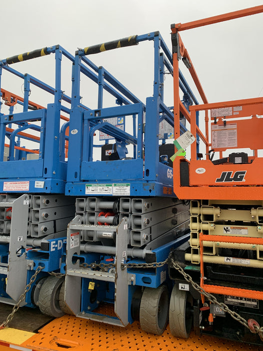 2020 Genie GS-1930 Solid Non Marking Tires, Beacon, Folding rails with half height swing gate