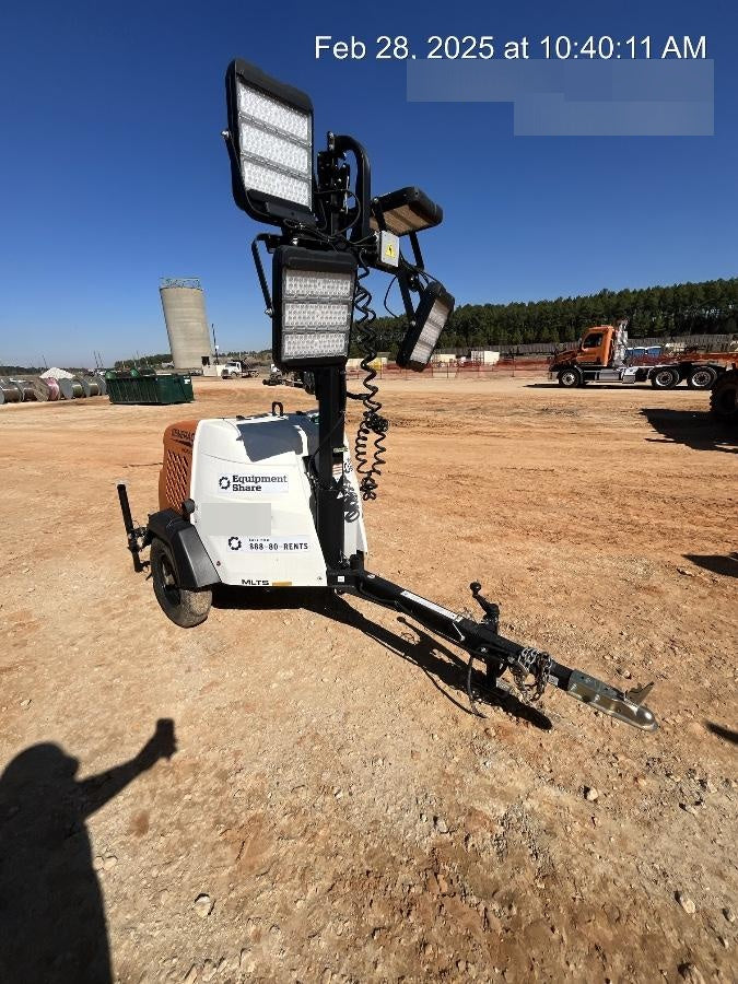 2023 Generac MLT2 Diesel, Flex Switch 120V Input, Powerzone Controller, (4) 320W LED Lights, 4kW Generator, 39.9 Gal Fuel Tank, 2" Ball, T3
