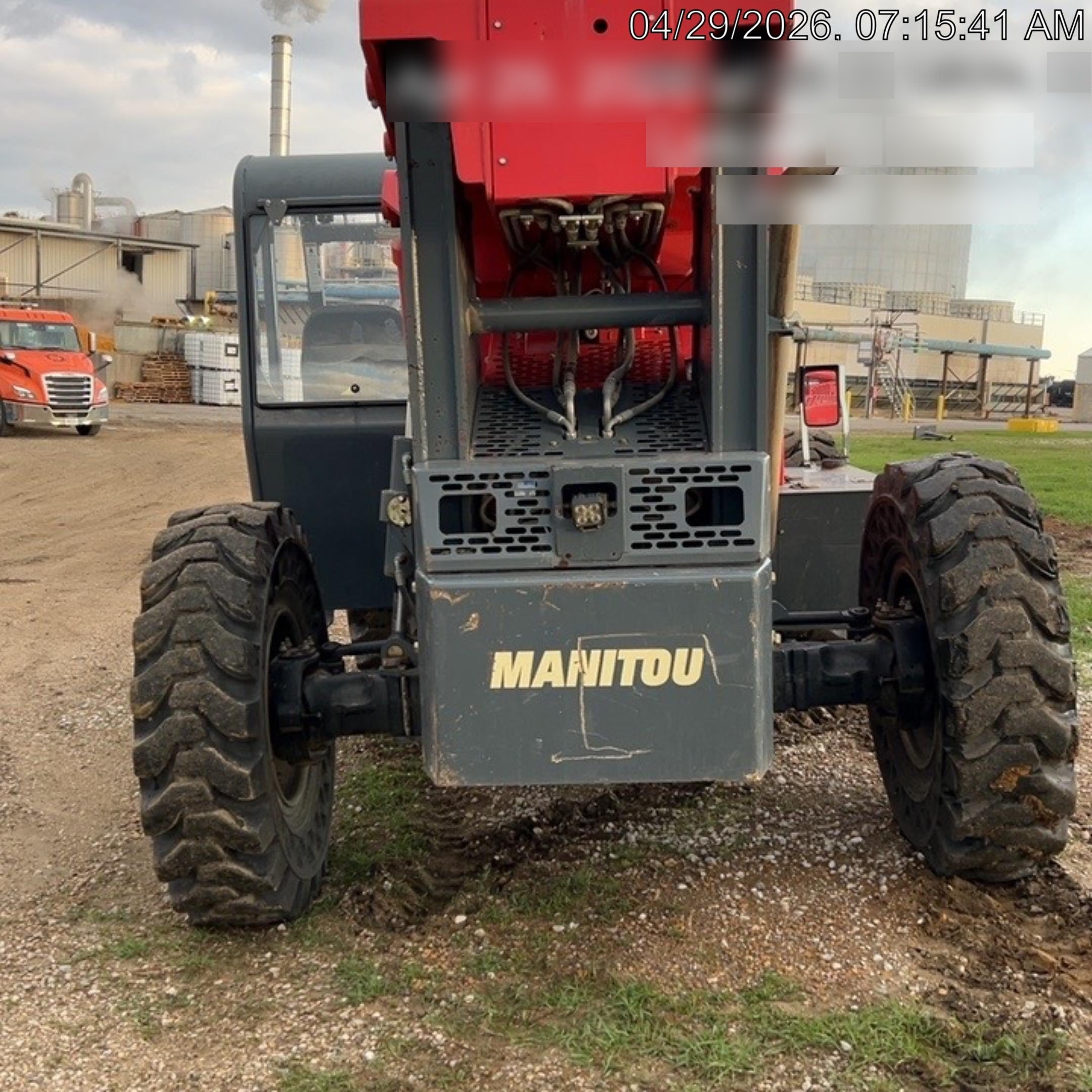 2018 Manitou MTA10055 Manitou MTA10055 - Canopy, Worklights, Beacon, 66" Carriage, 60" Forks, Solid Tires, Aux Hydraulics