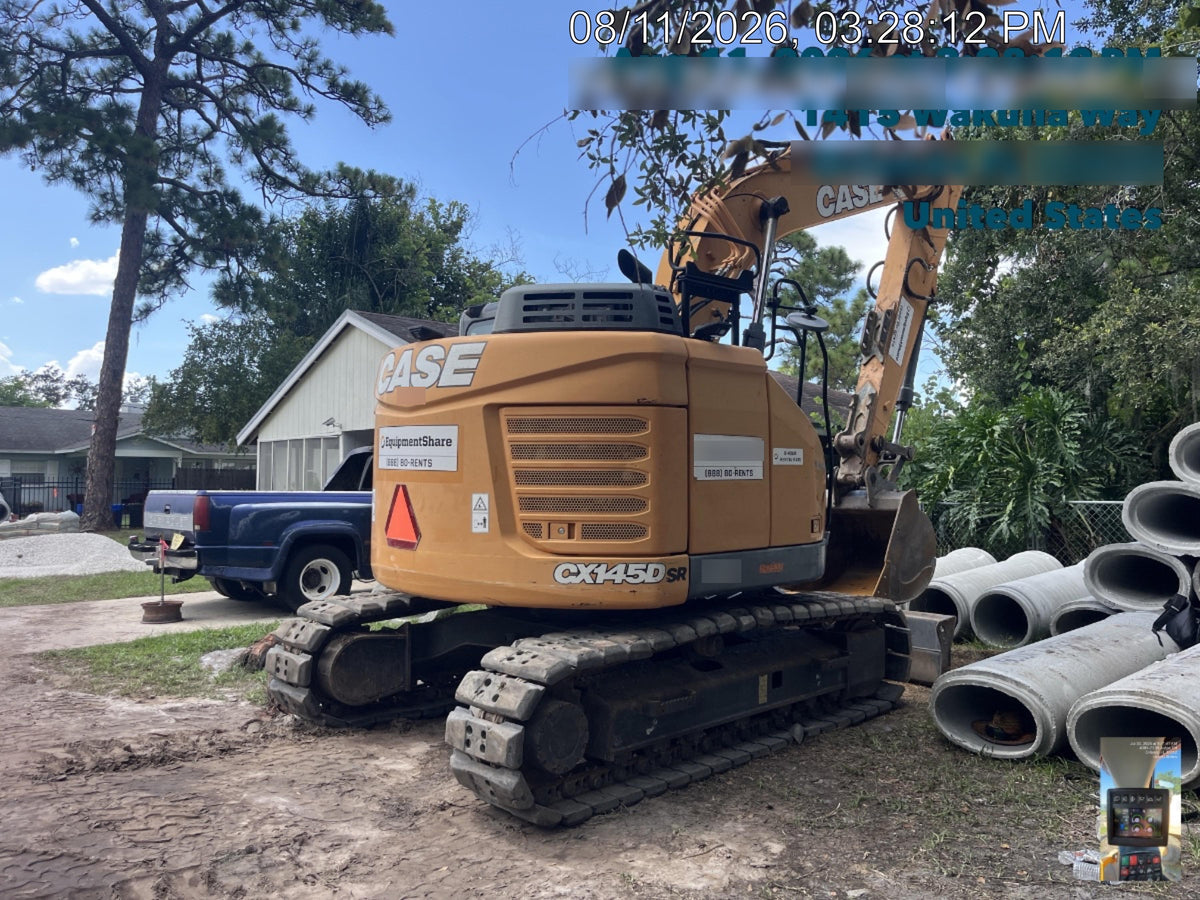2018 CASE CX145D SR