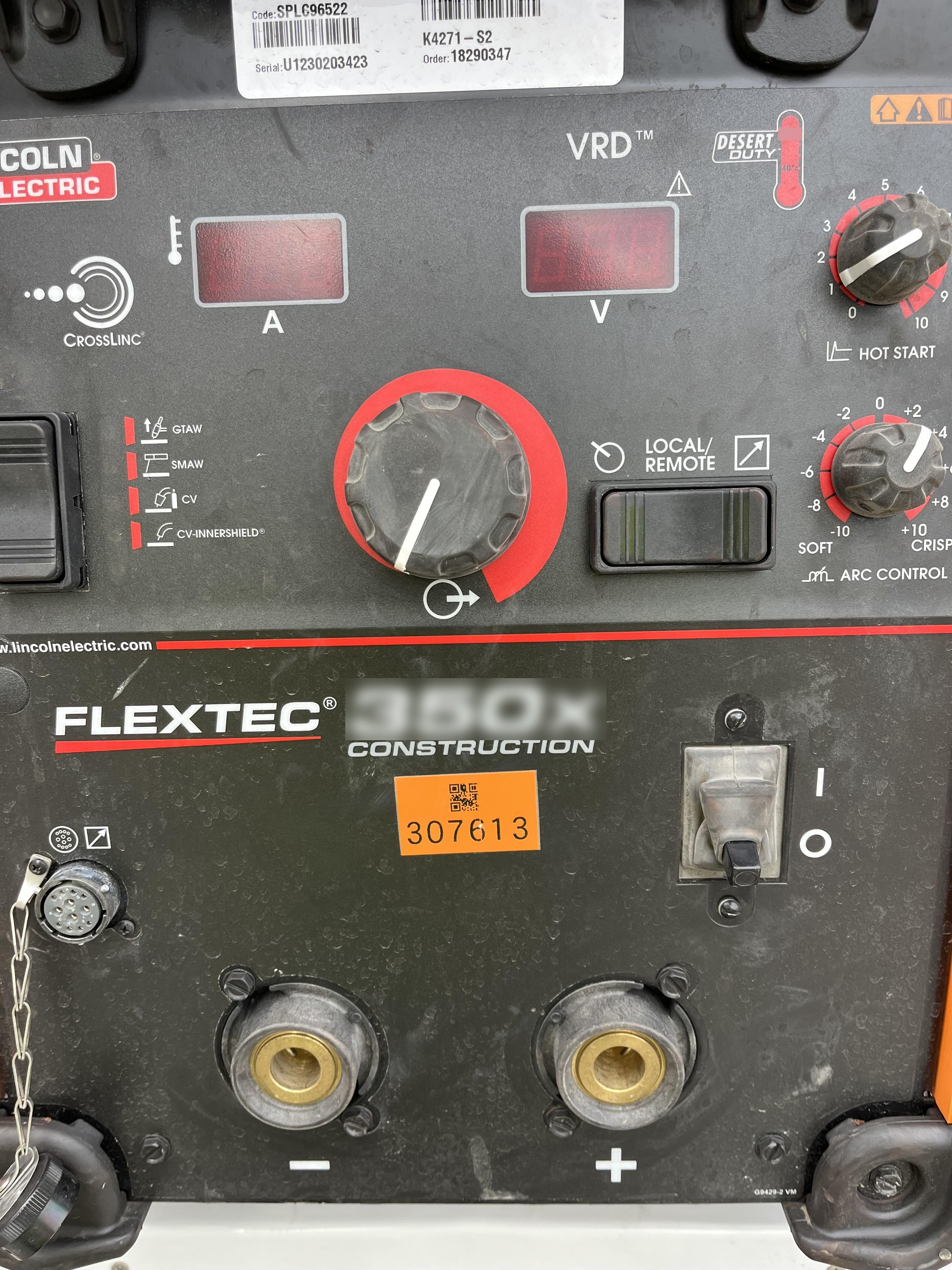 2023 LINCOLN ELECTRIC FLEXTEC 350X