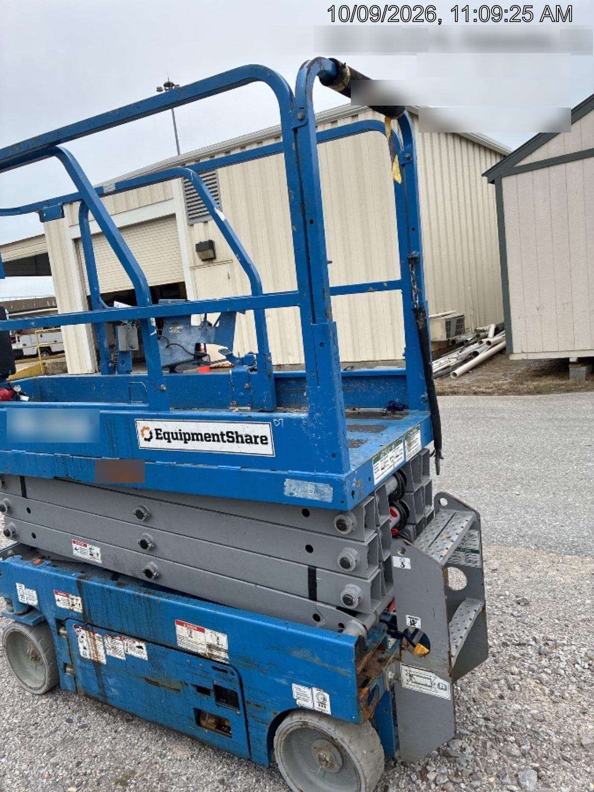 2020 Genie GS-1930 Fixed rails with chain entry gate - Pre A92.20