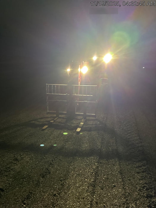 2019 Manitou MTA8044 74hp T4F, Open ROPS, Cab and Boom LED work lights, Auxiliary Hydraulics, Solid Tires, Amber strobe, Lift Hook 66" Carriage, 60" Forks