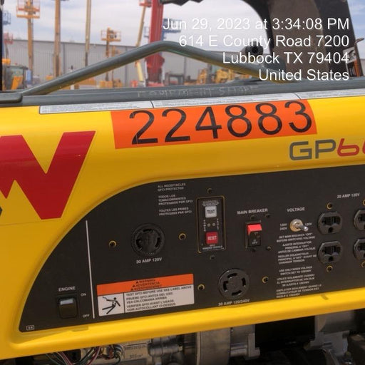 2022 WACKER NEUSON GP6600A