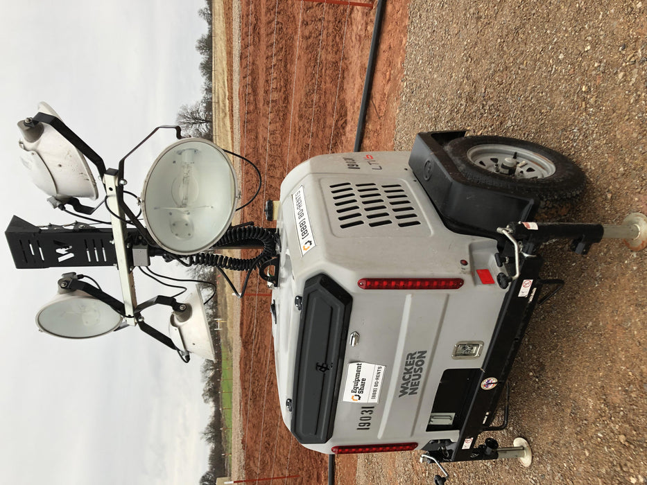 2018 Wacker Neuson LTV6L-MH Wacker Neuson LTV6L Mobile Light Tower w/Fuel Level Sensor Installed