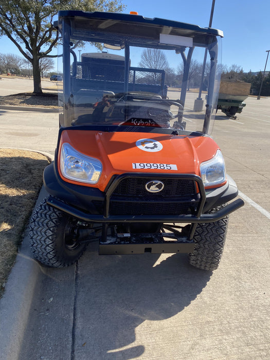 2022 Kubota RTV-X1140W-H Plastic Canopy, Windshield Acrylic Clear, LED Strobe Light, Wire Harness Kit, Back up Alarm