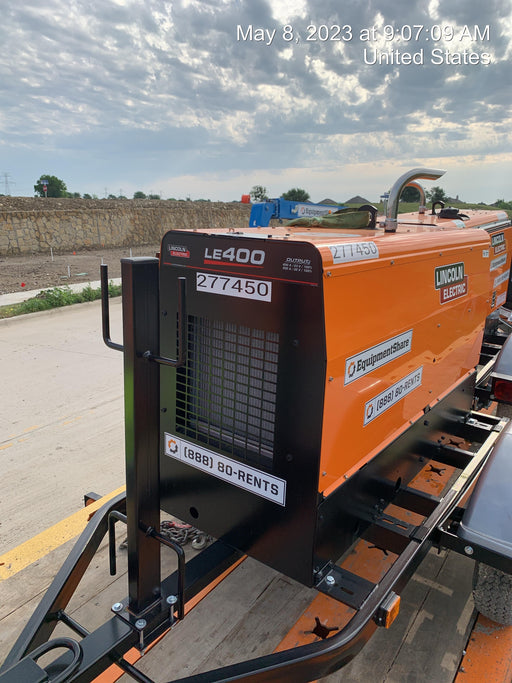 2022 Lincoln Electric LE400 Kubota V1505, Trlr, Cable Rack, Light Kit, ES Decals, T3