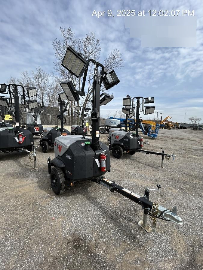 2024 Wacker Neuson LTT4 Diesel, Kohler KDW702, Deep Sea Controller, Auto Start, LED 320W, Bypass Outlet, T3