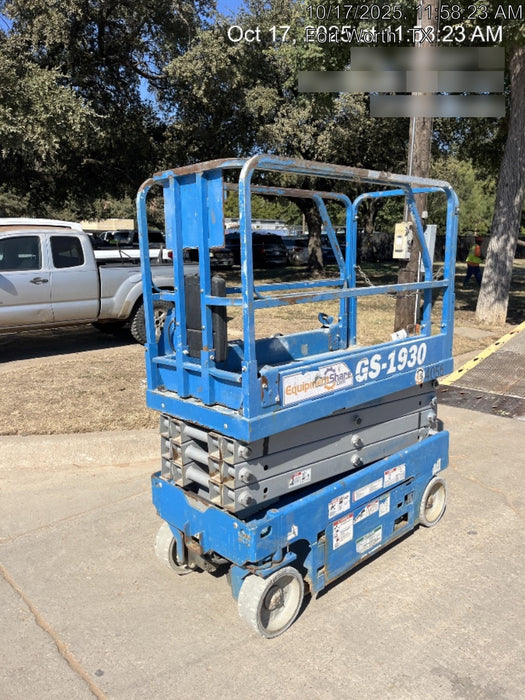 2017 Genie GS-1930 Genie GS1930 Scissor Lift