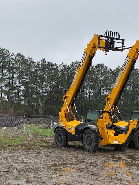 2020 JCB 512-56 Canopy, 74 HP, Solid Tires, STD Worklight, Beacon, Aux Hydraulics, Lifting Eye, Backup Alarm w/66" Carriage, 60" Forks