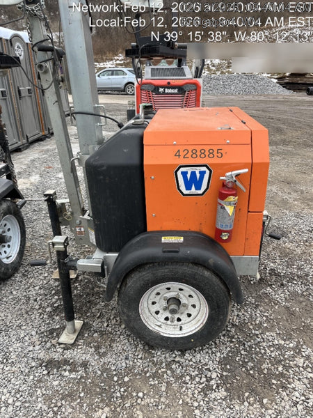 2024 Wanco WLTT-4MM4K Diesel, Deep Sea Controller, Shore Power Plug, Auto Start, (4) 350W LED Floodlights, 4kW Generator, 60 Gal Fuel Tank, 2" Ball, T3