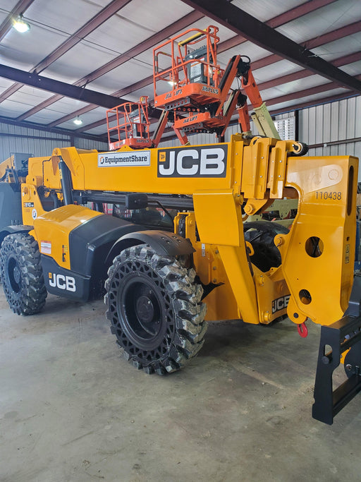 2020 JCB 510-56 Canopy, Solid Tires, Work Lights, Beacon, Aux Hydraulics, Back up Alarm, Lifting Eye, ES Decals