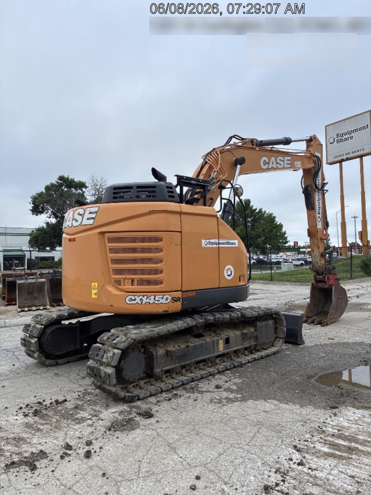 2021 CASE CX145D SR