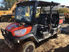 2019 Kubota RTV-X1140 4wd Utility Cart, LED Strobe, Windshield Tempered Glass, Pastic Canopy, Wire Harness Kit, Backup Alarm