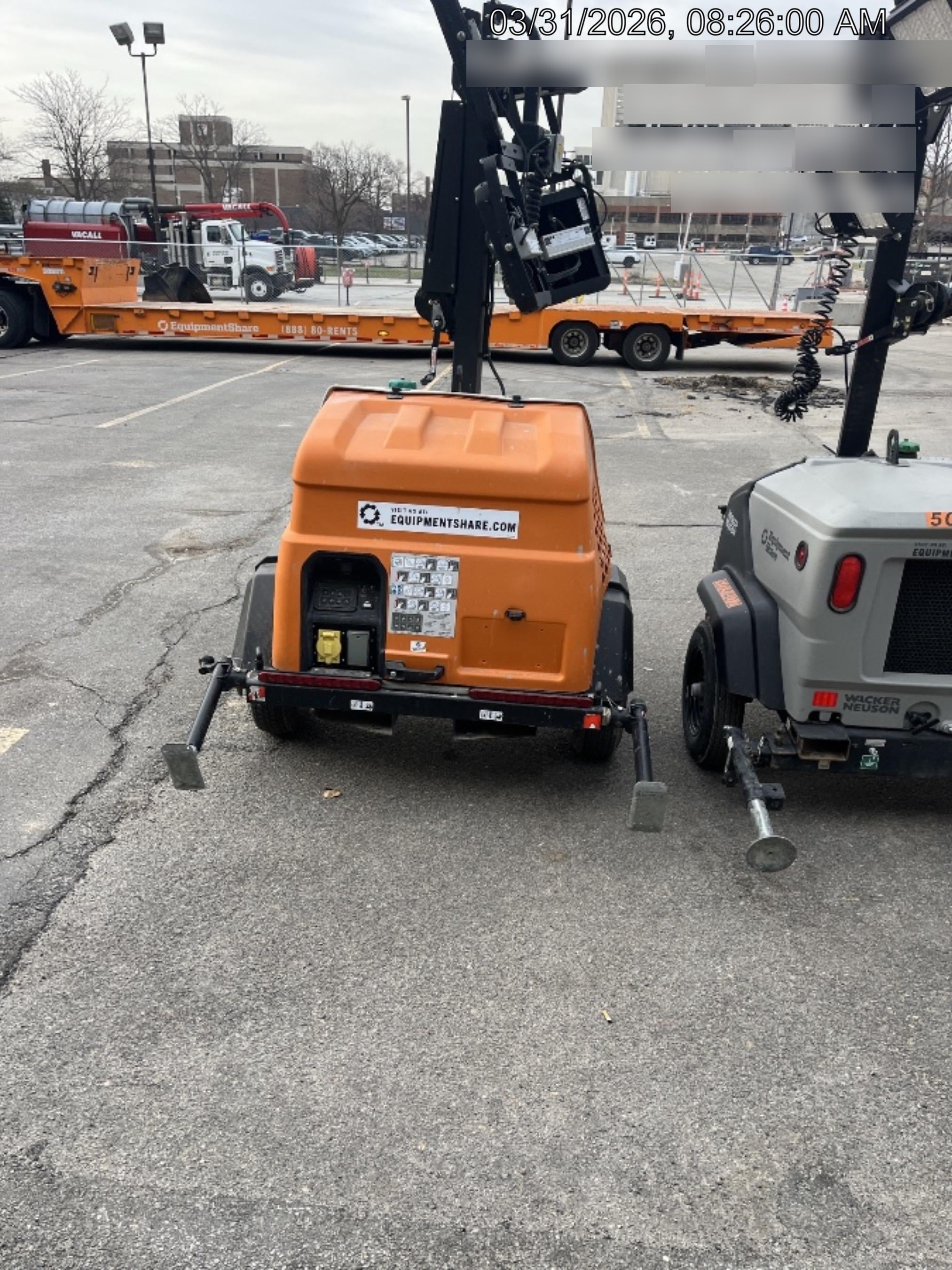 2023 Generac MLT2 Diesel, Flex Switch 120V Input, Powerzone Controller, (4) 320W LED Lights, 4kW Generator, 39.9 Gal Fuel Tank, 2" Ball, T3