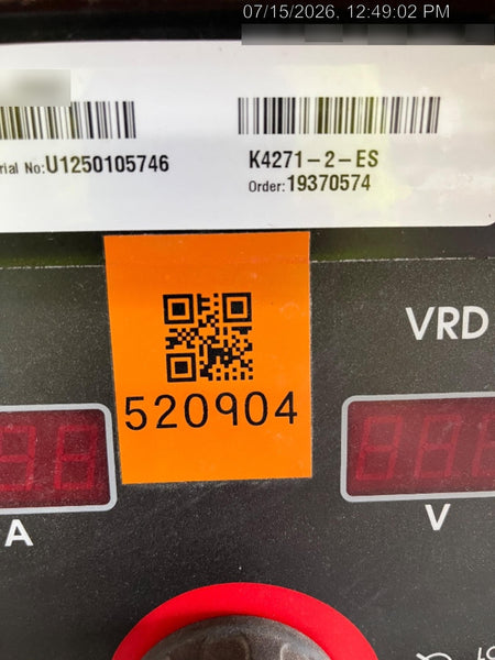 2025 LINCOLN ELECTRIC FLEXTEC 350X