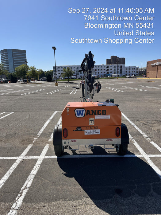 2024 Wanco WLTT-4MM4K Diesel, Deep Sea Controller, Shore Power Plug, Auto Start, (4) 350W LED Floodlights, 4kW Generator, 60 Gal Fuel Tank, 2" Ball, T3