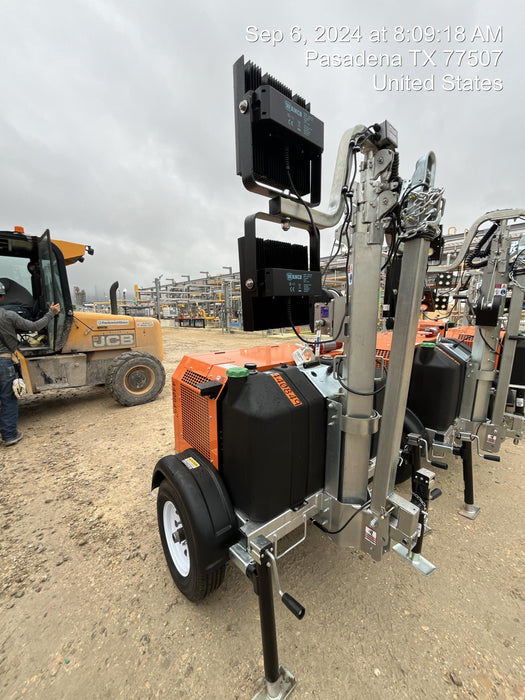 2024 Wanco WLTT-4MM4K Diesel, Deep Sea Controller, Shore Power Plug, Auto Start, (4) 350W LED Floodlights, 4kW Generator, 60 Gal Fuel Tank, 2" Ball, T3