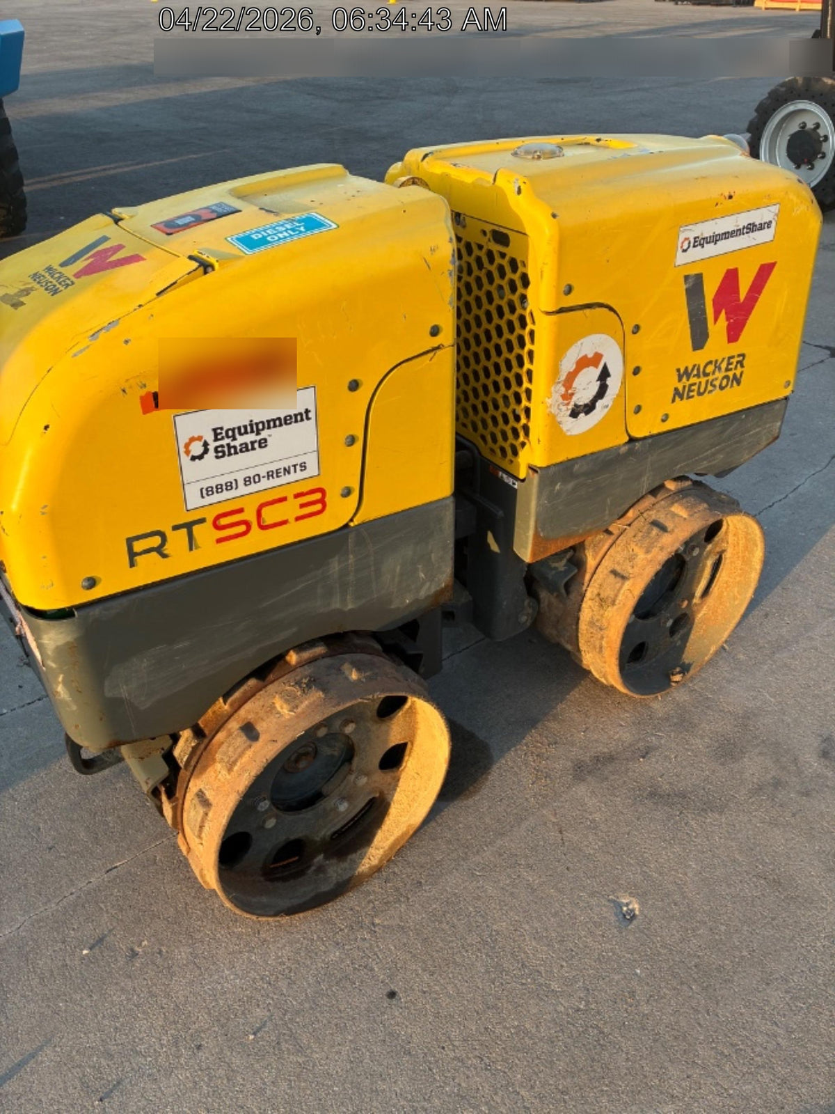 2021 WACKER NEUSON RTLx-SC3