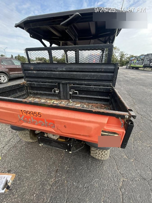 2022 Kubota RTV-X1140W-H Plastic Canopy, Windshield Acrylic Clear, LED Strobe Light, Wire Harness Kit, Back up Alarm