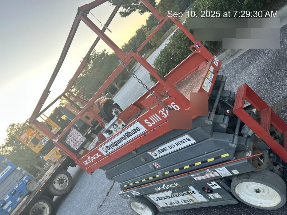 2019 Skyjack SJIII-3226 Standard Options, Trojan Batteries