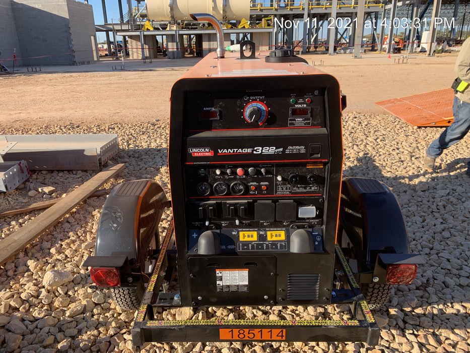 2021 Lincoln Electric Vantage 322 VANTAGE 322 READY-PAK 3