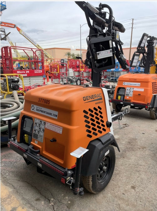 2023 Generac MLT2 Diesel, Flex Switch 120V Input, Powerzone Controller, 
(4) 320W LED Lights, 4kW Generator, 39.9 Gal Fuel Tank, 2" Ball, T3