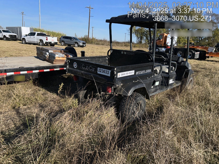 2022 Club Car CA1700D Canopy, Diesel, 4 Passenger