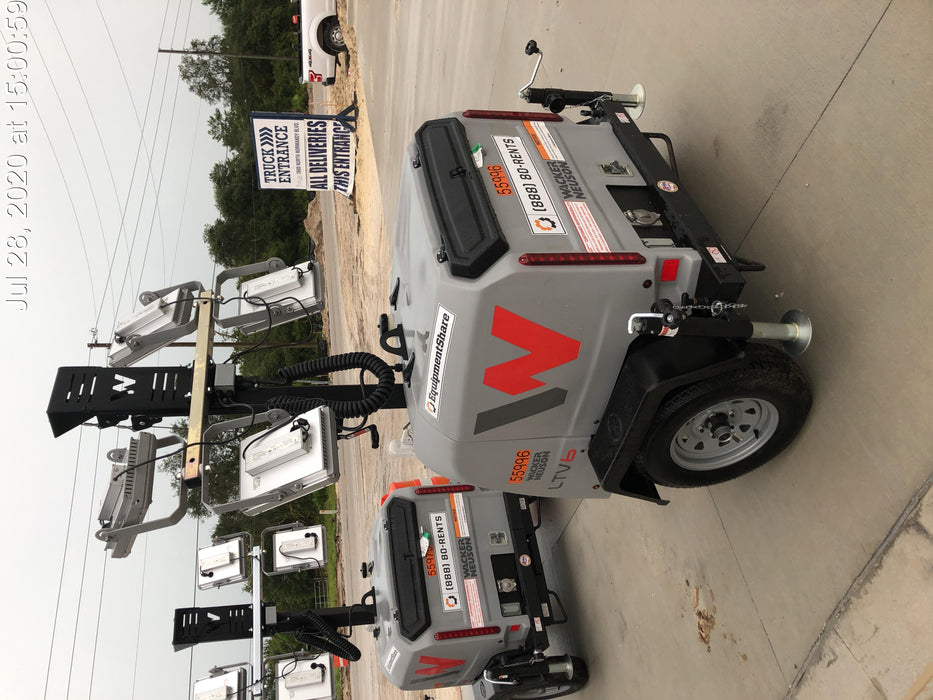 2019 Wacker Neuson LTV6K-LED Standard LED Towable Light Tower w/None
