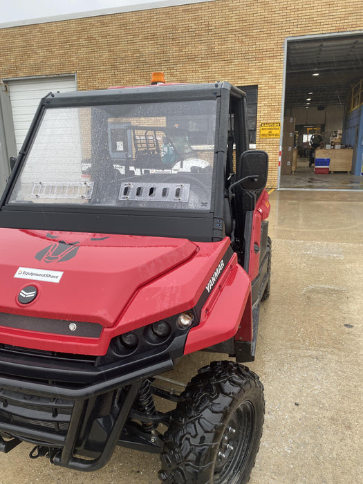 2021 Yanmar YU1000 Canopy, Steel Wheel, Poly WindShield, Beacon, Backup Alarm
