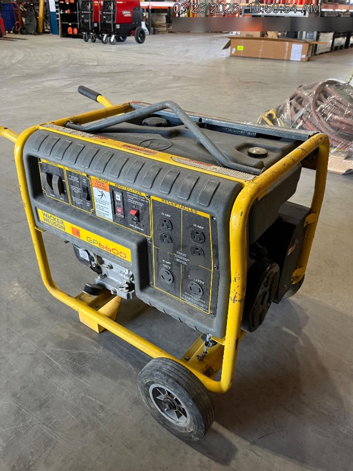 2018 WACKER NEUSON GP6600A