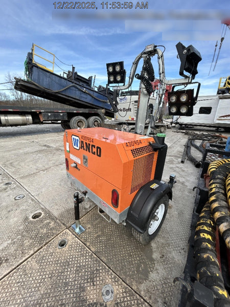 2024 Wanco WLTT-4MM4K Diesel, Deep Sea Controller, Shore Power Plug, Auto Start, (4) 350W LED Floodlights, 4kW Generator, 60 Gal Fuel Tank, 2" Ball, T3