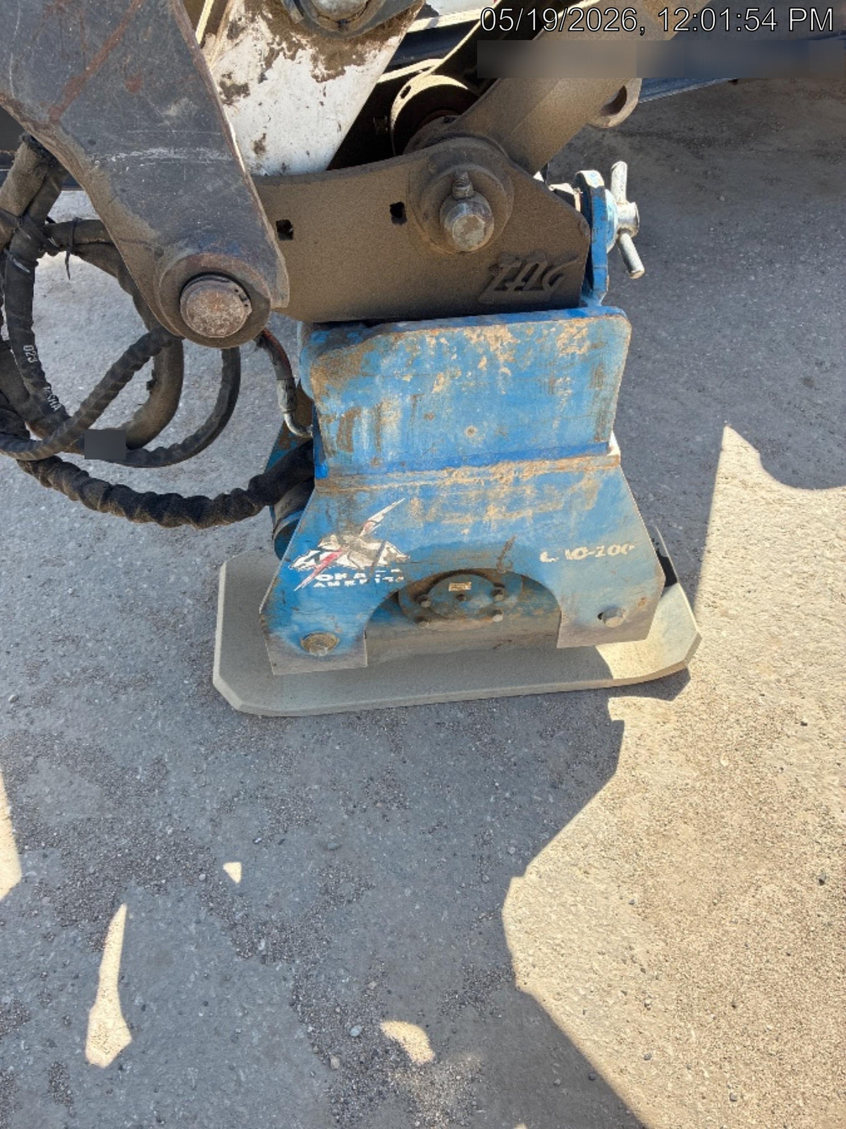 2022 OKADA 12" Plate Compactor - Mini Excavator