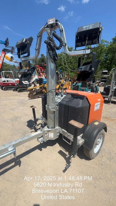 2024 Wanco WLTT-4MM4K Diesel, Deep Sea Controller, Shore Power Plug, Auto Start, (4) 350W LED Floodlights, 4kW Generator, 60 Gal Fuel Tank, 2" Ball, T3